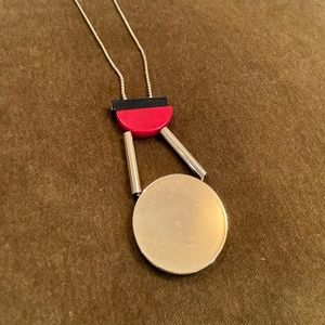 Chico's Geometric Circle Pendant